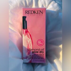 REDKEN Diamond Oil GLOW DRY Blow Dry Shine Oil 3.4Oz NEW/SEALED. RARE HTF VHTF!